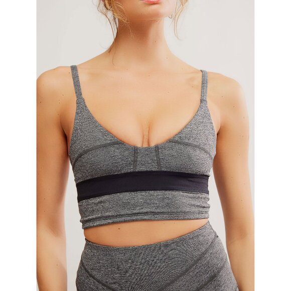 FP Movement by Free People Tops - FP MOVEMENT Mountain Colorblock Crop Cami / Black Combo